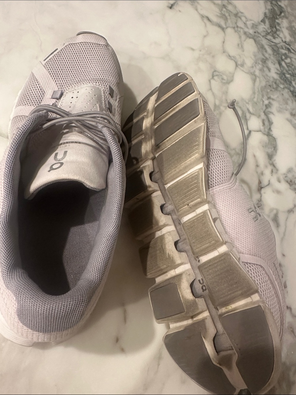 On Cloud 5 Womens 9.5 Running Shoes Lavender Sneakers 59.98899 Gym Treadmill - Picture 4 of 5